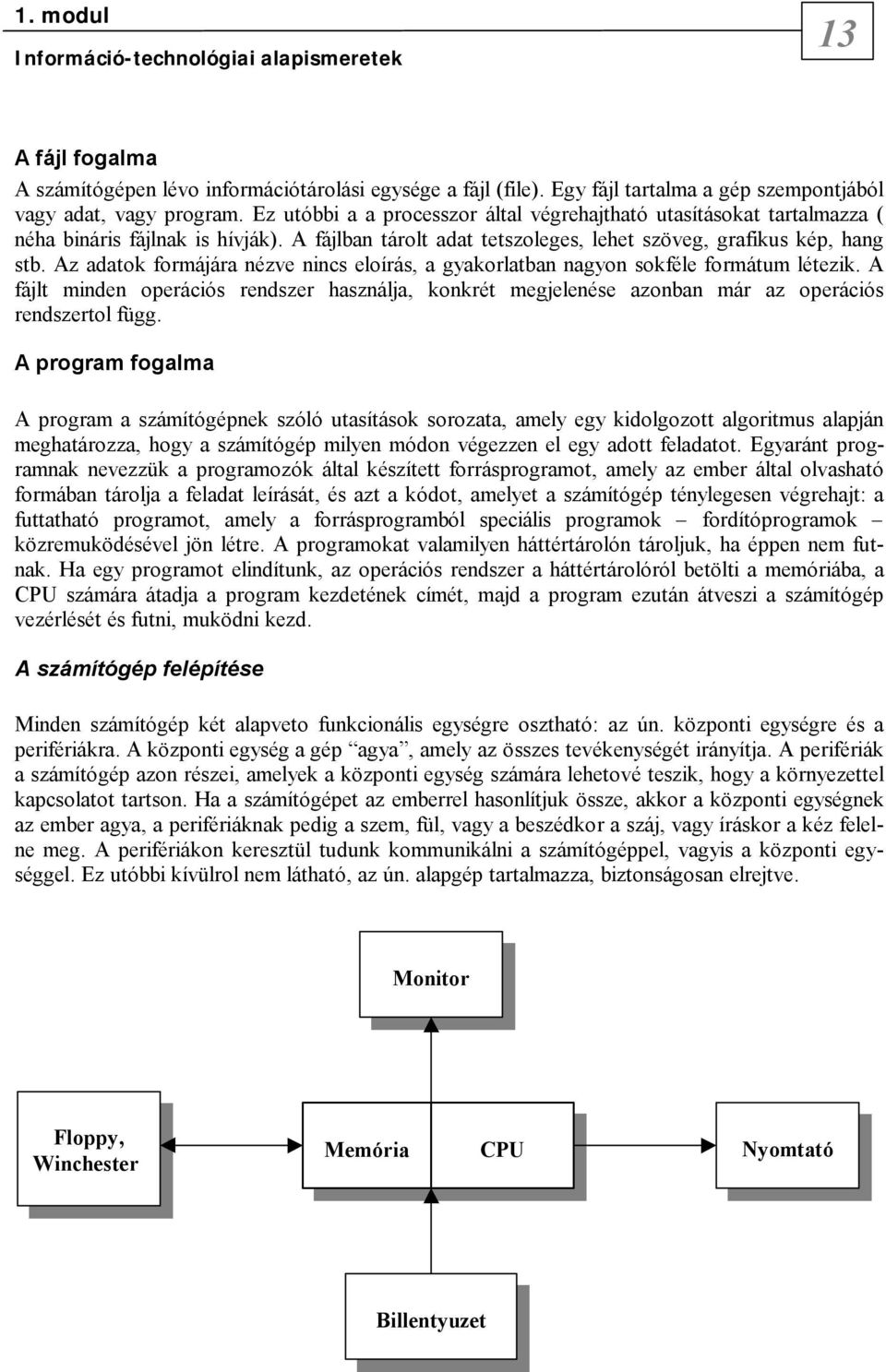 Az adatok formájára nézve nincs eloírás, a gyakorlatban nagyon sokféle formátum létezik. A fájlt minden operációs rendszer használja, konkrét megjelenése azonban már az operációs rendszertol függ.