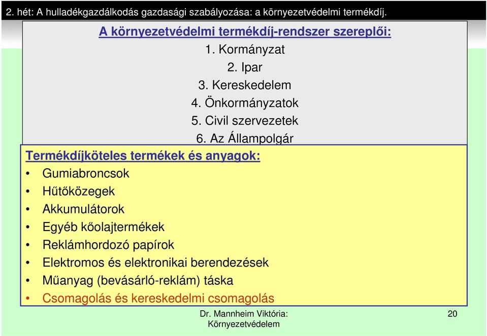 Civil szervezetek 6.