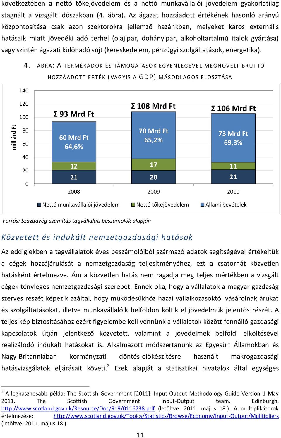 alkoholtartalmú italok gyártása) vagy szintén ágazati különadó sújt (kereskedelem, pénzügyi szolgáltatások, energetika). 4.