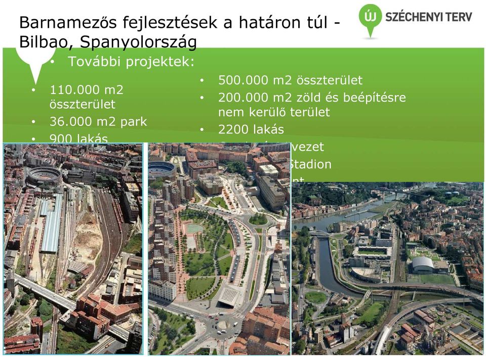 szemétgyőjtırendszer 500.000 m2 összterület 200.