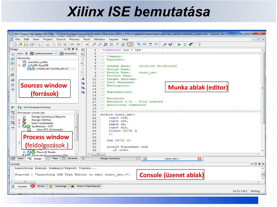 (editor) Process window