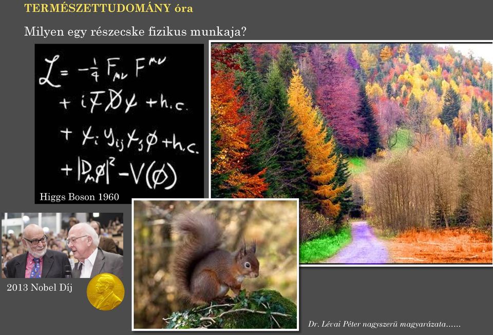 Higgs Boson 1960 2013 Nobel Díj