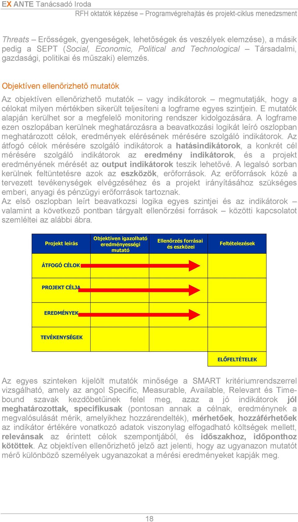 E mutatók alapján kerülhet sor a megfelelő monitoring rendszer kidolgozására.