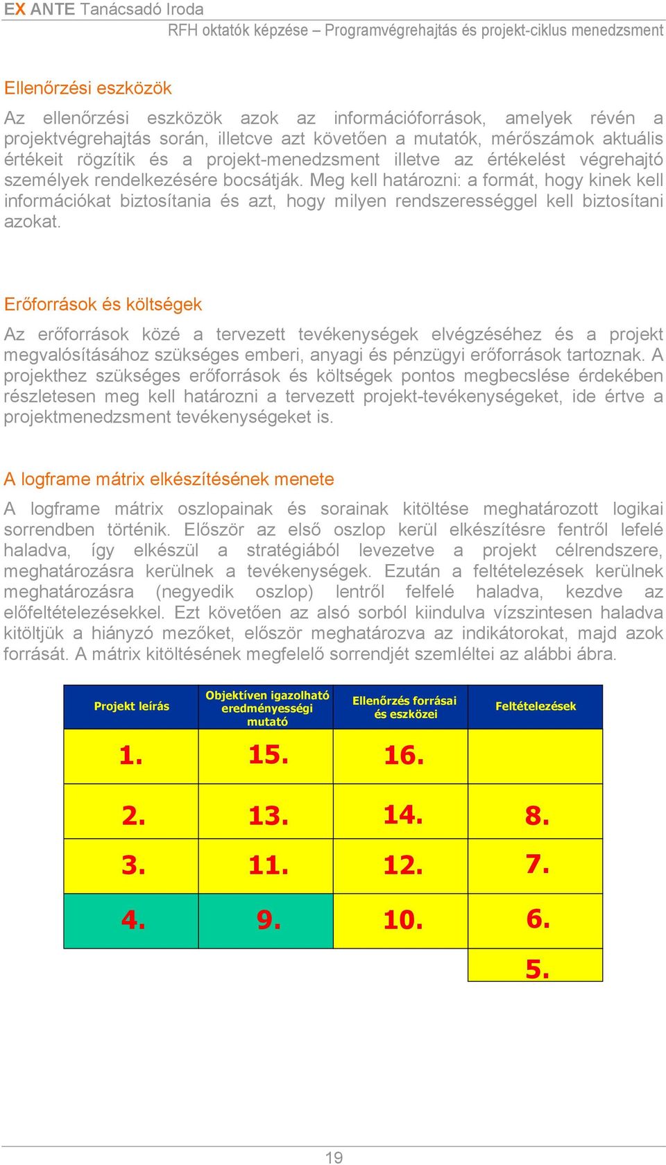 Meg kell határozni: a formát, hogy kinek kell információkat biztosítania és azt, hogy milyen rendszerességgel kell biztosítani azokat.