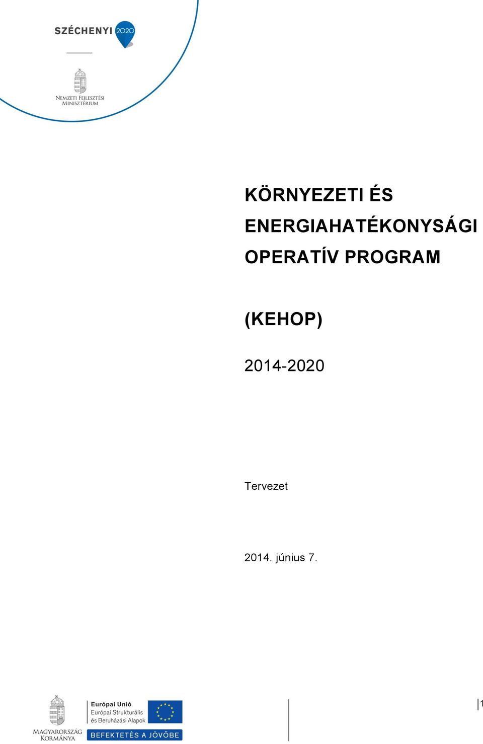 OPERATÍV PROGRAM