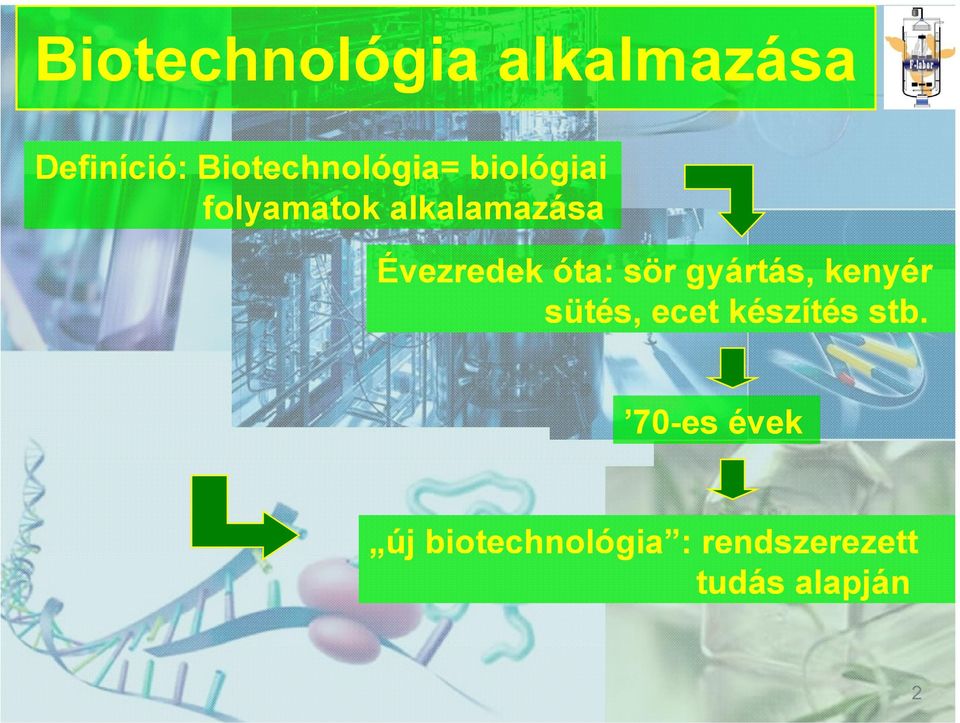 Évezredek óta: sör gyártás, kenyér sütés, ecet