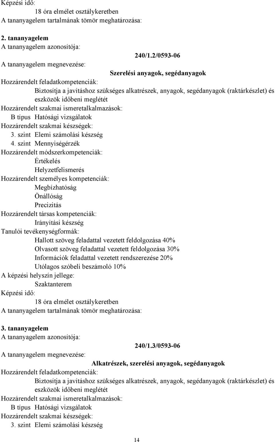 vezetett feldolgozása 40% Olvasott szöveg feladattal vezetett feldolgozása 30% Információk feladattal vezetett