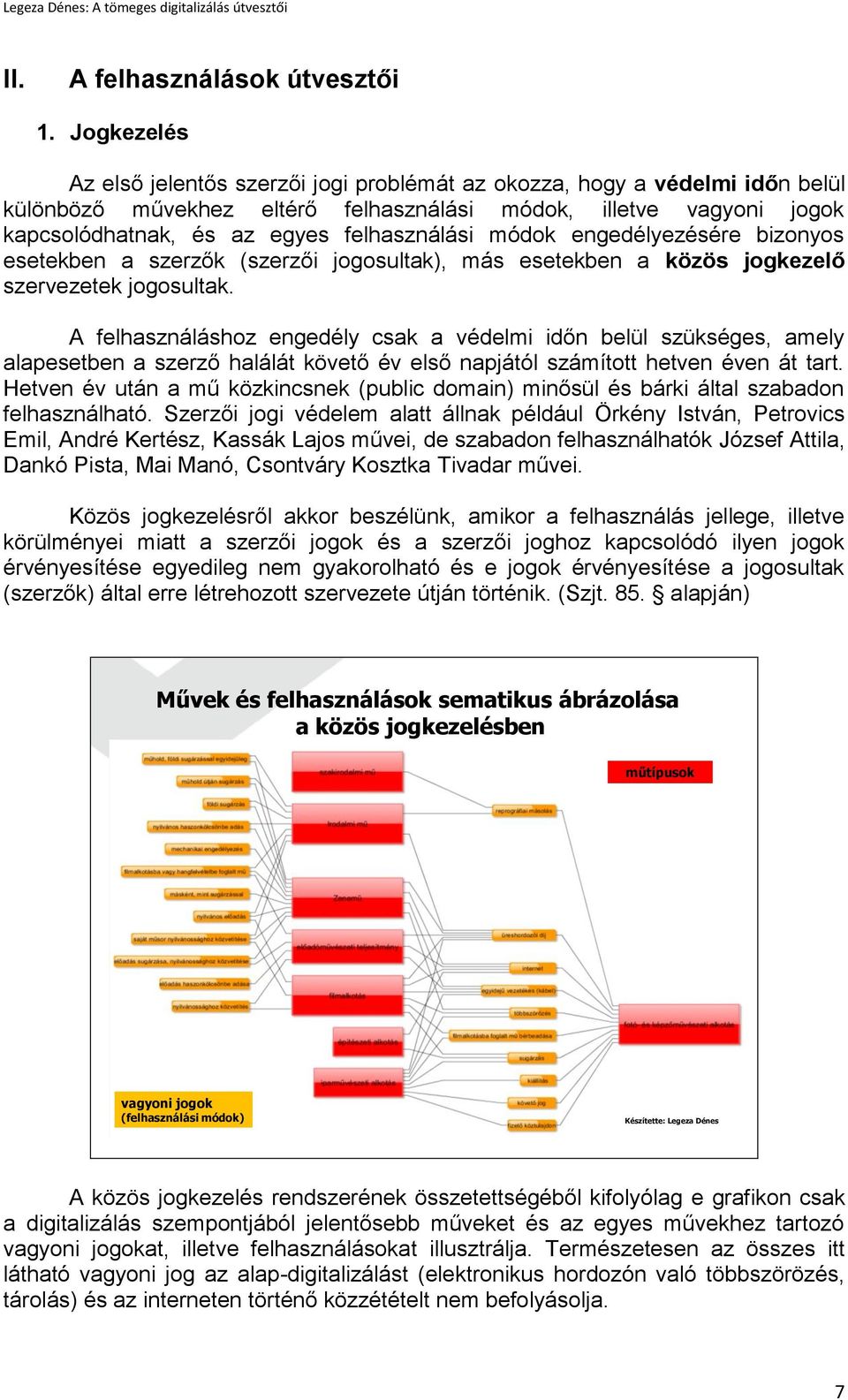 módok engedélyezésére bizonyos esetekben a szerzők (szerzői jogosultak), más esetekben a közös jogkezelő szervezetek jogosultak.