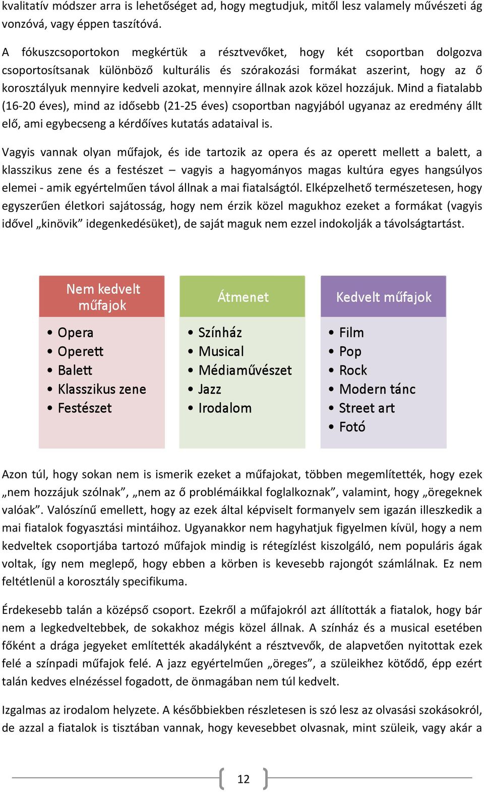 mennyire állnak azok közel hozzájuk. Mind a fiatalabb (16 20 éves), mind az idősebb (21 25 éves) csoportban nagyjából ugyanaz az eredmény állt elő, ami egybecseng a kérdőíves kutatás adataival is.