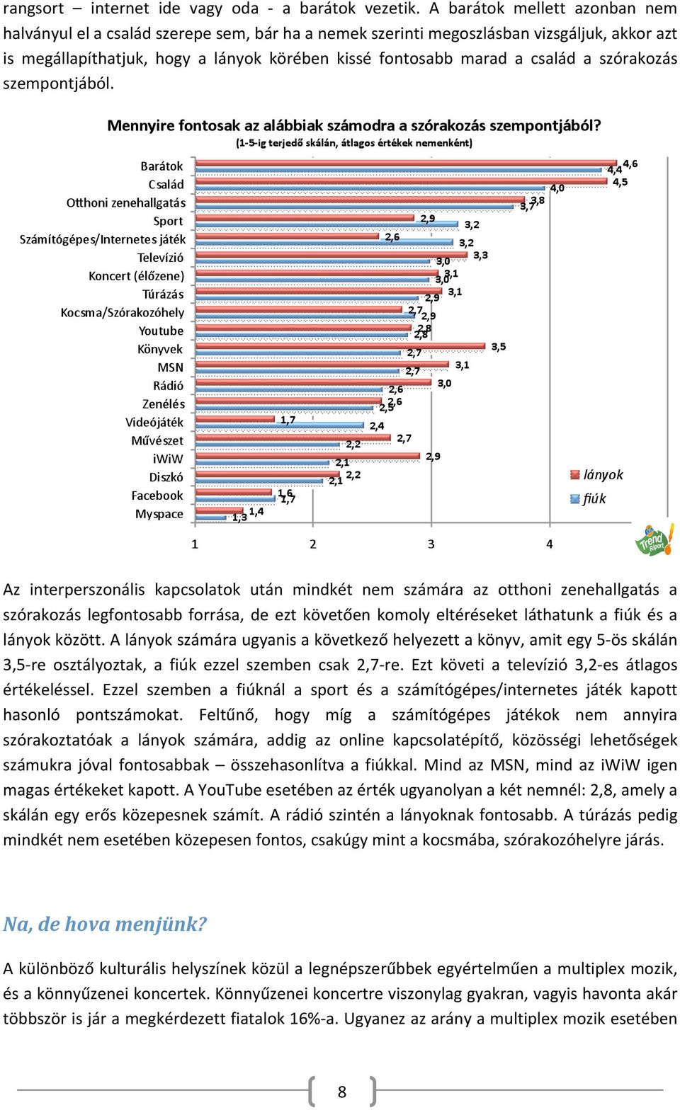 szórakozás szempontjából.