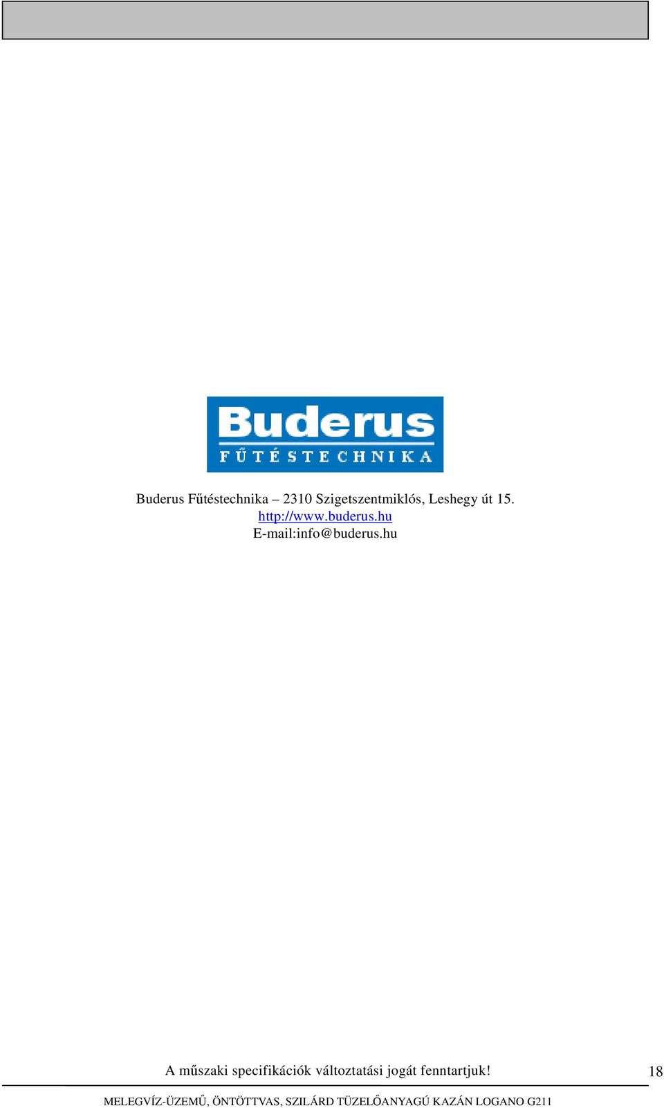 út 15. http://www.buderus.