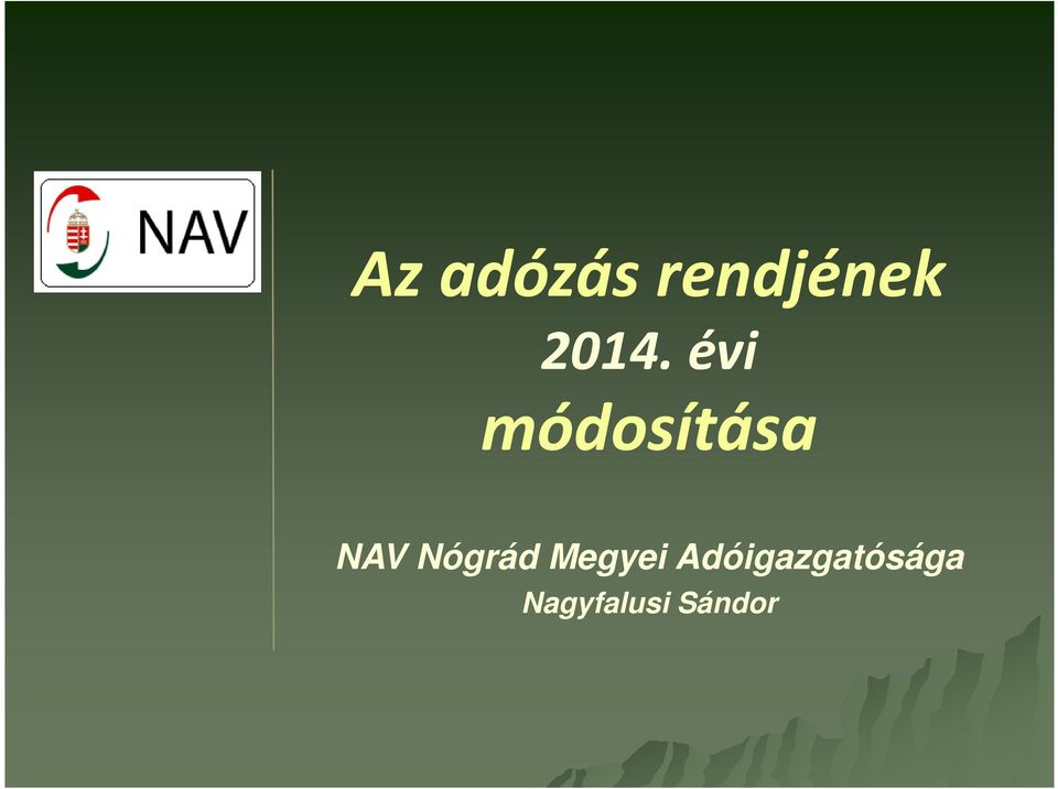 NAV Nógrád Megyei