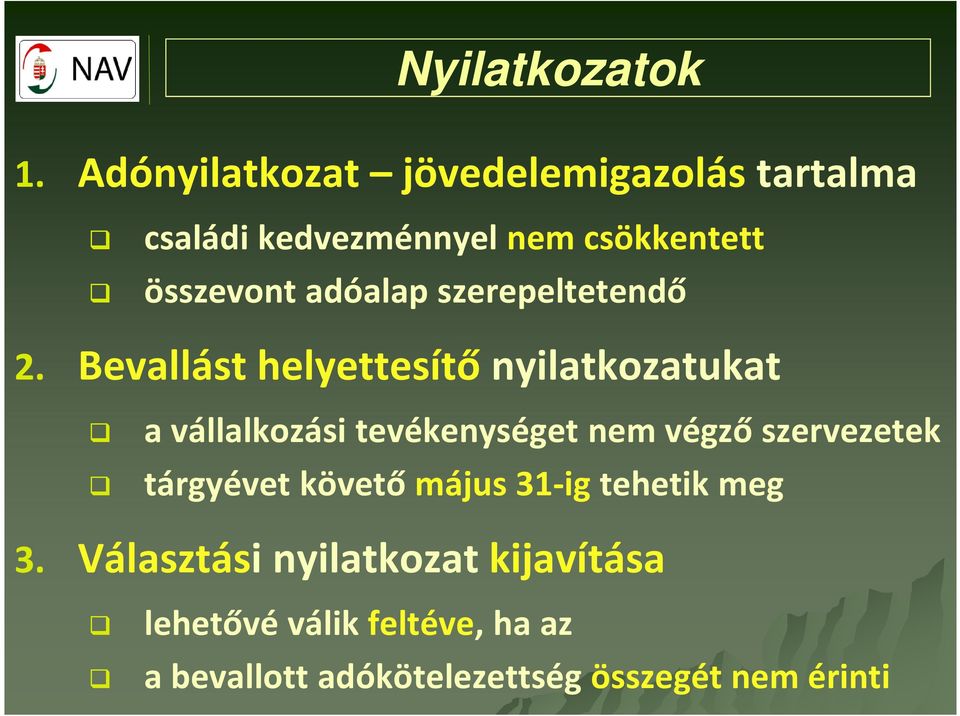 adóalap szerepeltetendő 2.