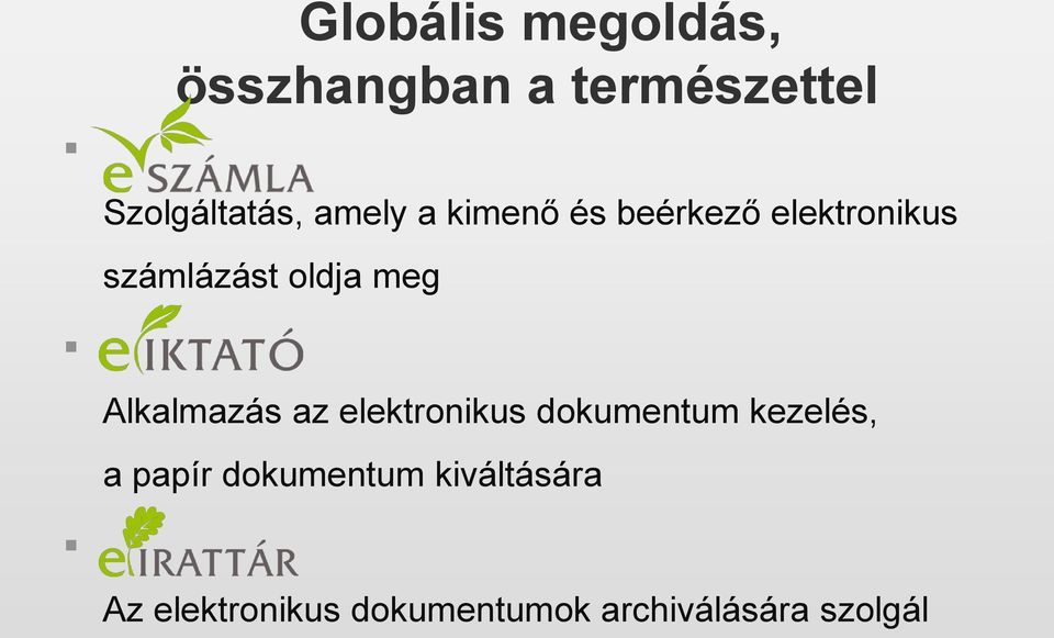 Alkalmazás az elektronikus dokumentum kezelés, a papír