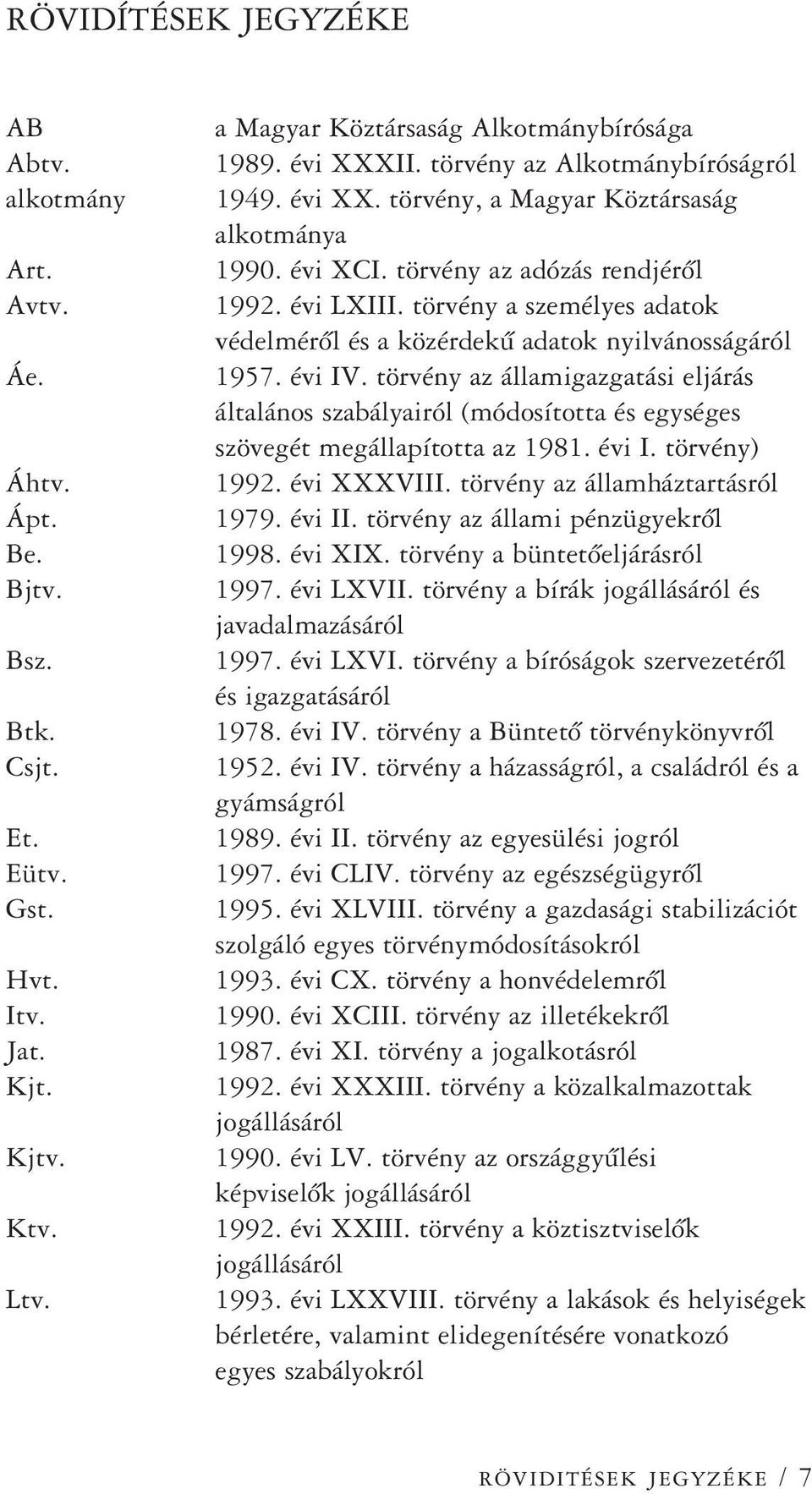 törvény a személyes adatok védelmérôl és a közérdekû adatok nyilvánosságáról 1957. évi IV.