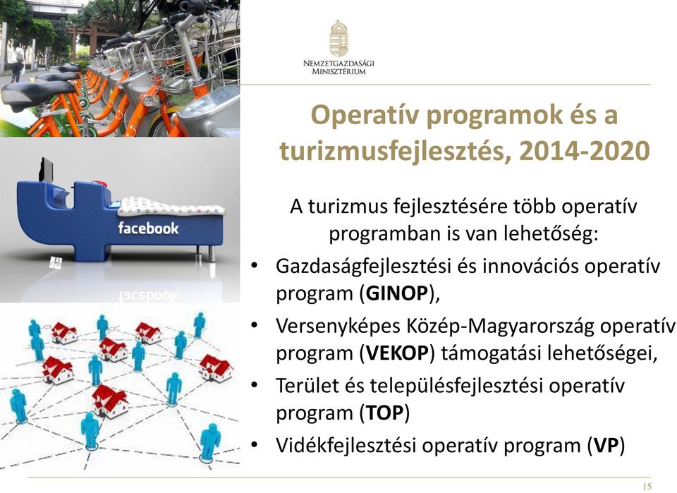 (GINOP), Versenyképes Közép-Magyarország operatív program (VEKOP) támogatási lehetőségei,