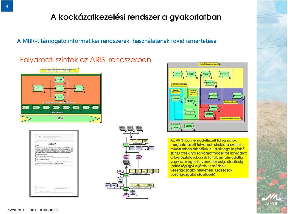 legfelső szintű áttekintő folymtmodellről nvigálv legrészletesebb szintű folymtmodellig vgy szöveges