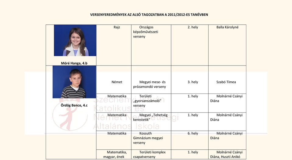 hely Molnárné Csányi Diána Megyei Tehetség kerestetik 1.