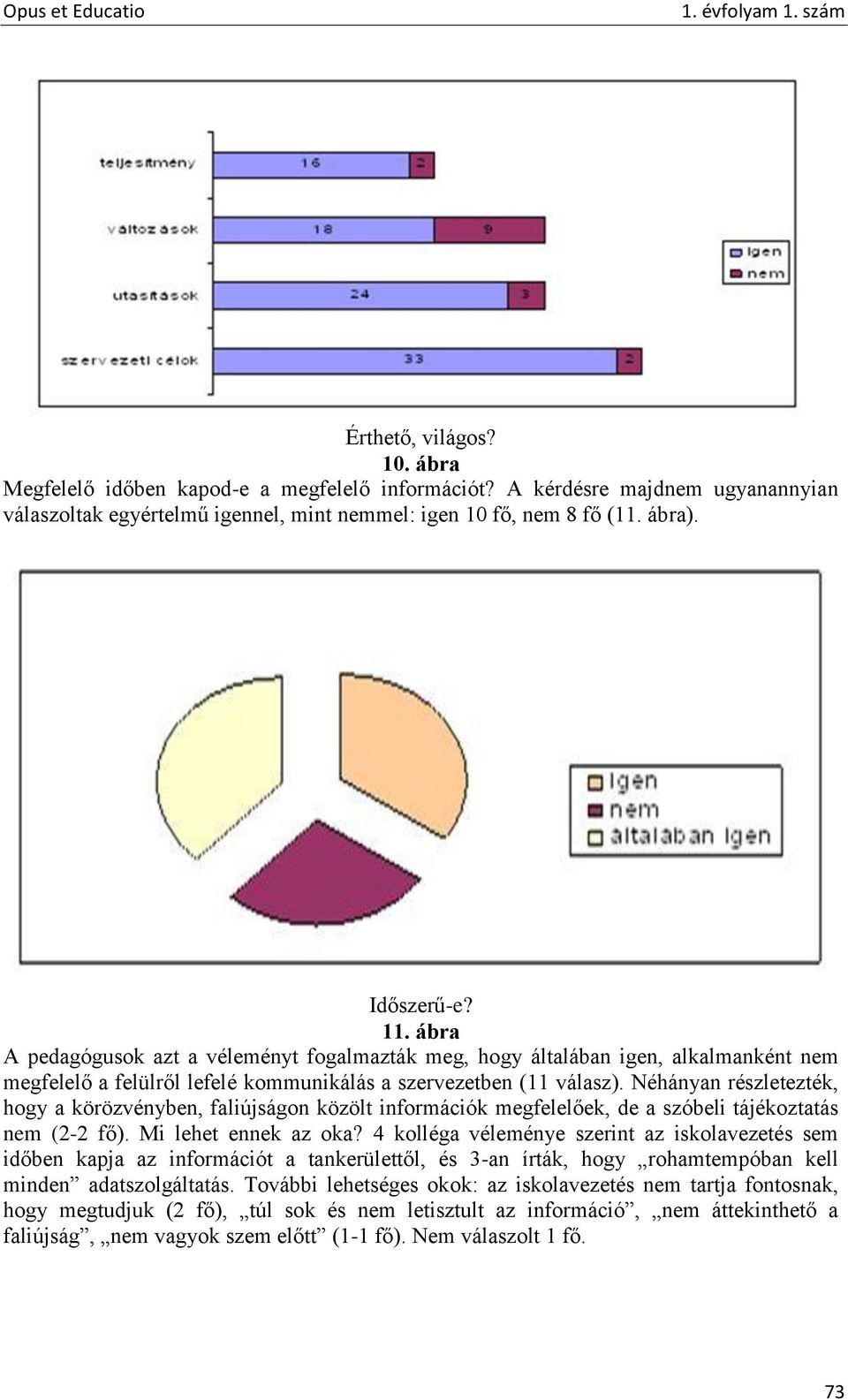 Néhányan részletezték, hogy a körözvényben, faliújságon közölt információk megfelelőek, de a szóbeli tájékoztatás nem (2-2 fő). Mi lehet ennek az oka?