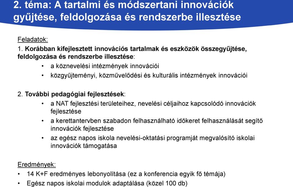 intézmények innovációi 2.