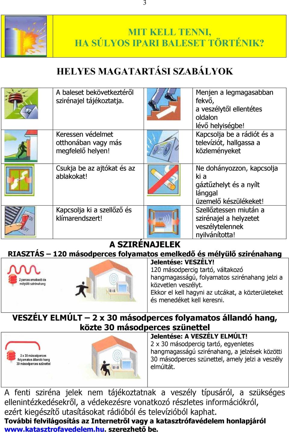 Kapcsolja ki a szellőző és klímarendszert! Ne dohányozzon, kapcsolja ki a gáztűzhelyt és a nyílt lánggal üzemelő készülékeket!