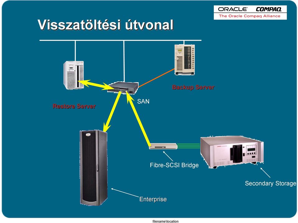 Server SAN Fibre-SCSI