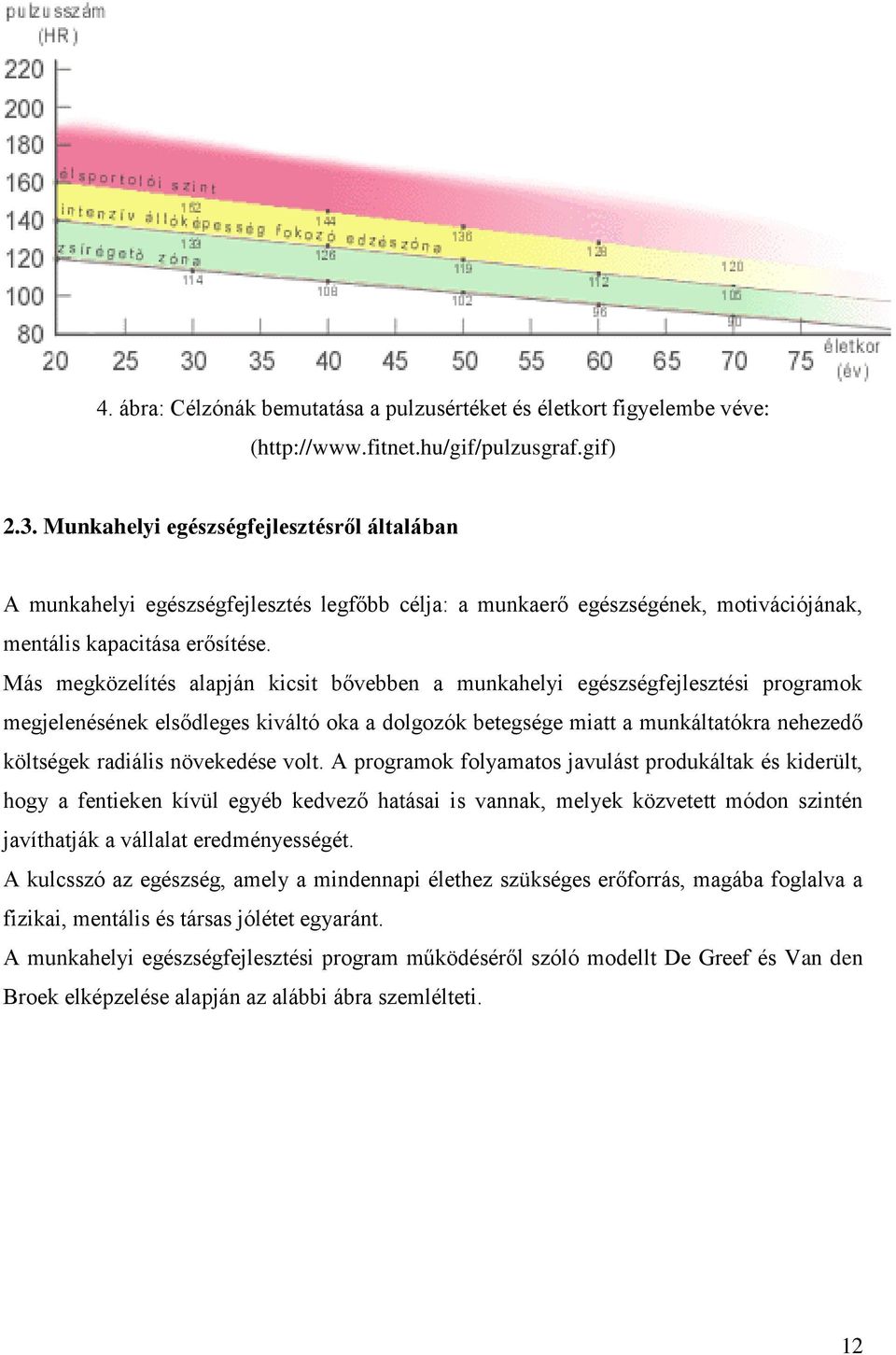 Más megközelítés alapján kicsit bővebben a munkahelyi egészségfejlesztési programok megjelenésének elsődleges kiváltó oka a dolgozók betegsége miatt a munkáltatókra nehezedő költségek radiális