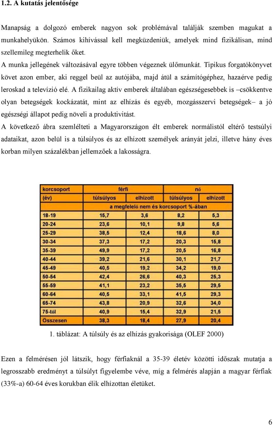 Tipikus forgatókönyvet követ azon ember, aki reggel beül az autójába, majd átül a számítógéphez, hazaérve pedig leroskad a televízió elé.