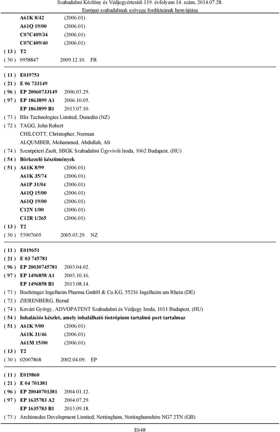 05. EP 1863899 B1 2013.07.10.