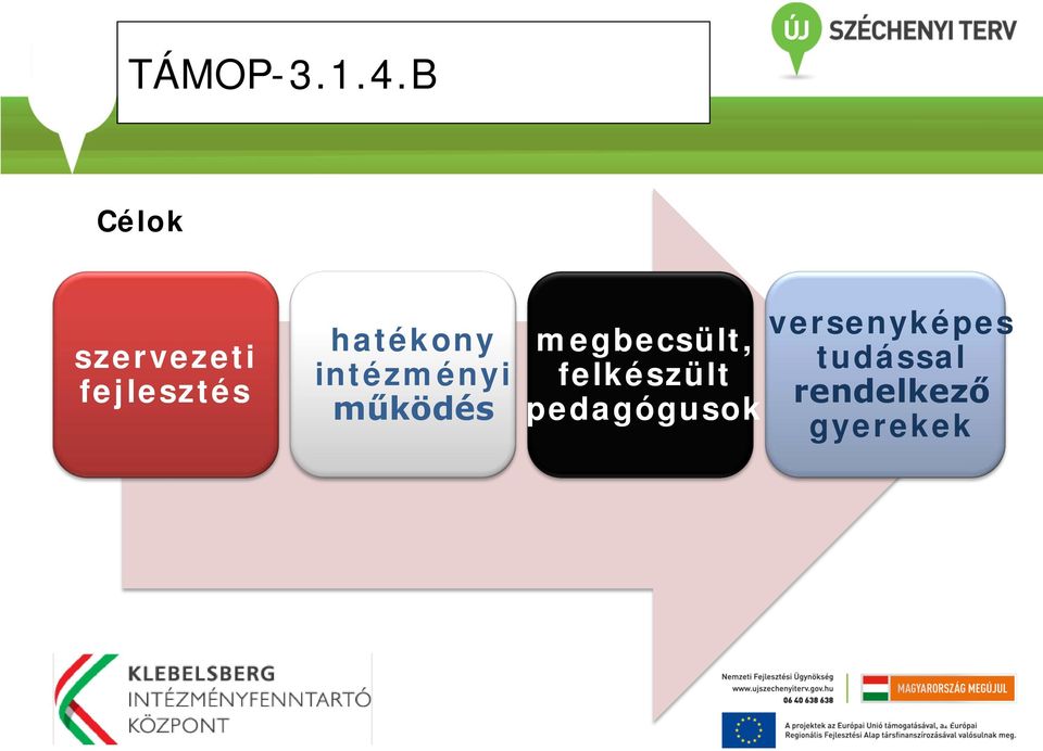 hatékony intézményi működés