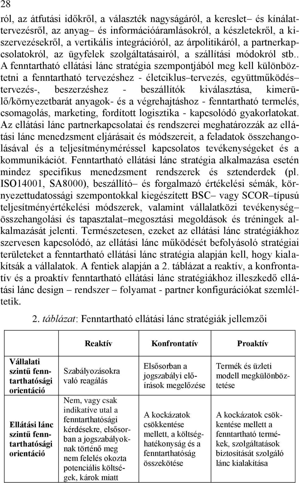 . A fenntartható ellátási lánc stratégia szempontjából meg kell különböztetni a fenntartható tervezéshez - életciklus tervezés, együttműködés tervezés-, beszerzéshez - beszállítók kiválasztása,