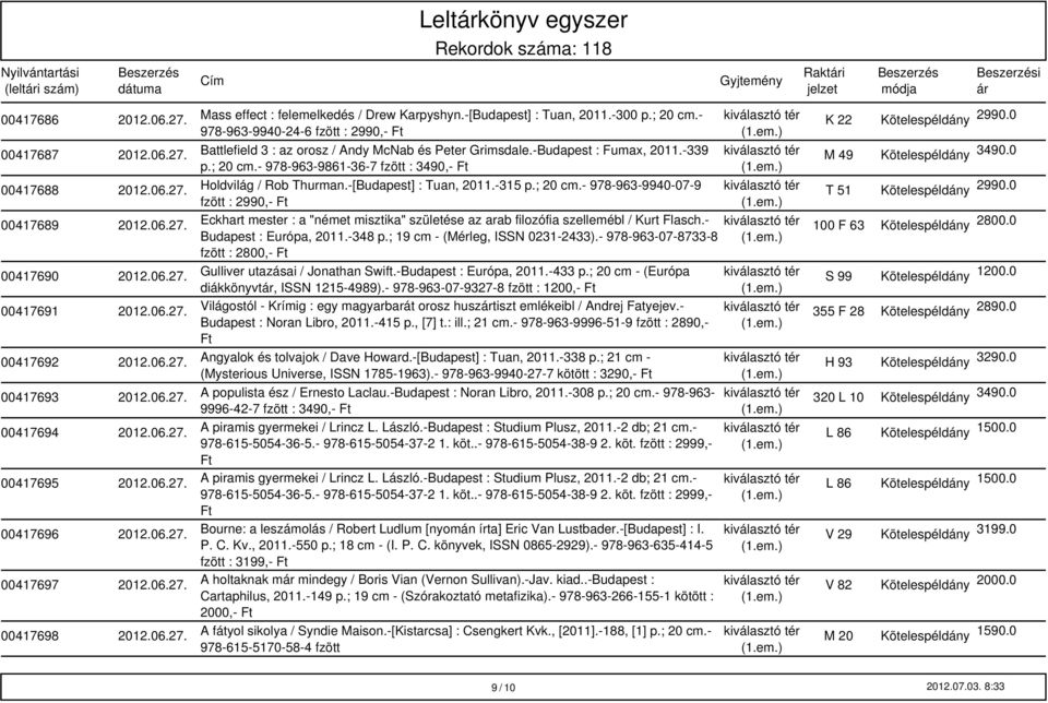 06.27. Eckhart mester : a "német misztika" születése az arab filozófia szellemébl / Kurt Flasch.- Budapest : Európa, 2011.-348 p.; 19 cm - (Mérleg, ISSN 0231-2433).