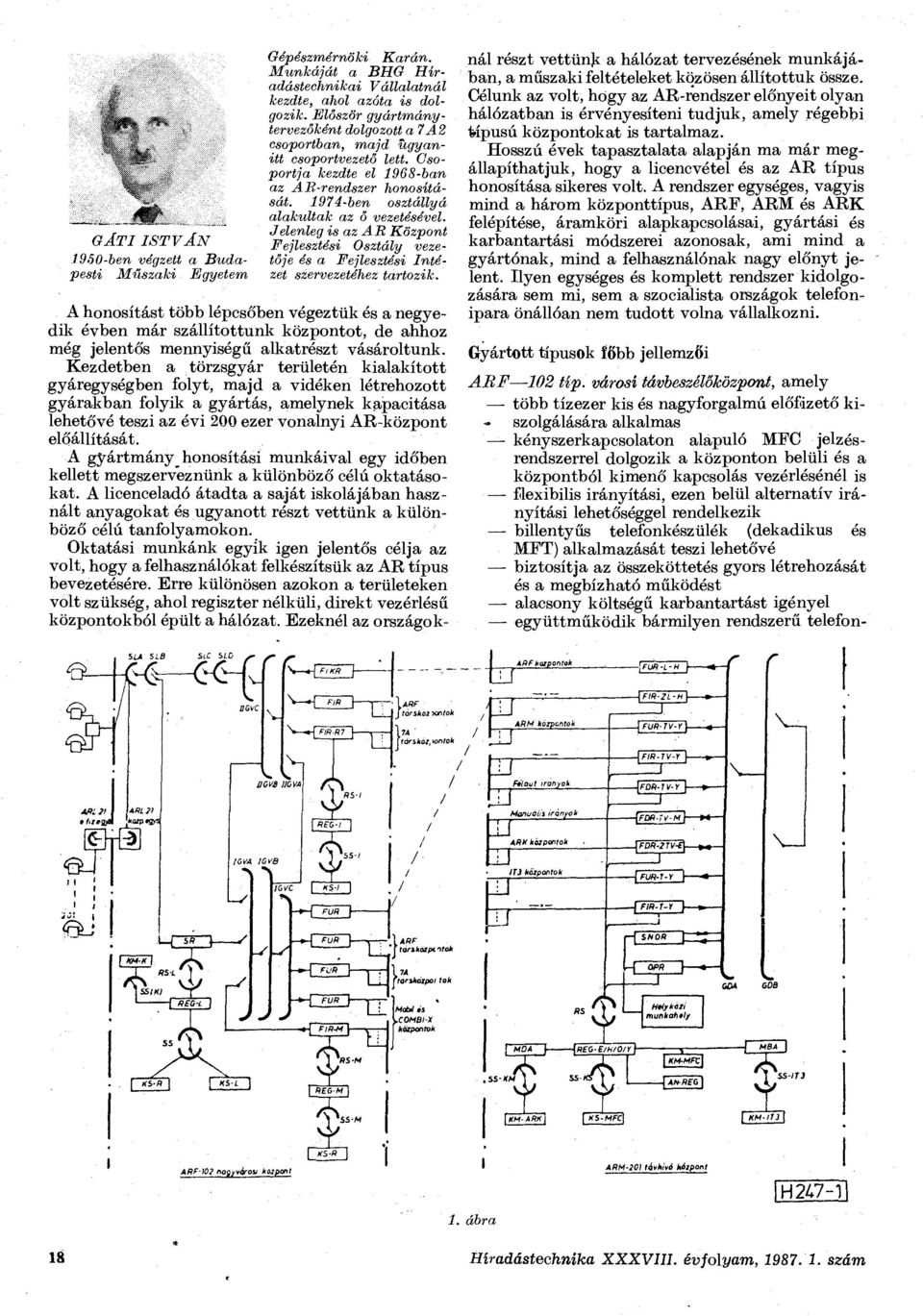 Jelenleg is az AR Központ Fejlesztési Osztály vezetője és a Fejlesztési Intézet szervezetéhez tartozik.