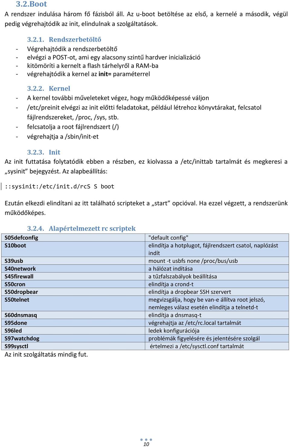 init= paraméterrel 3.2.