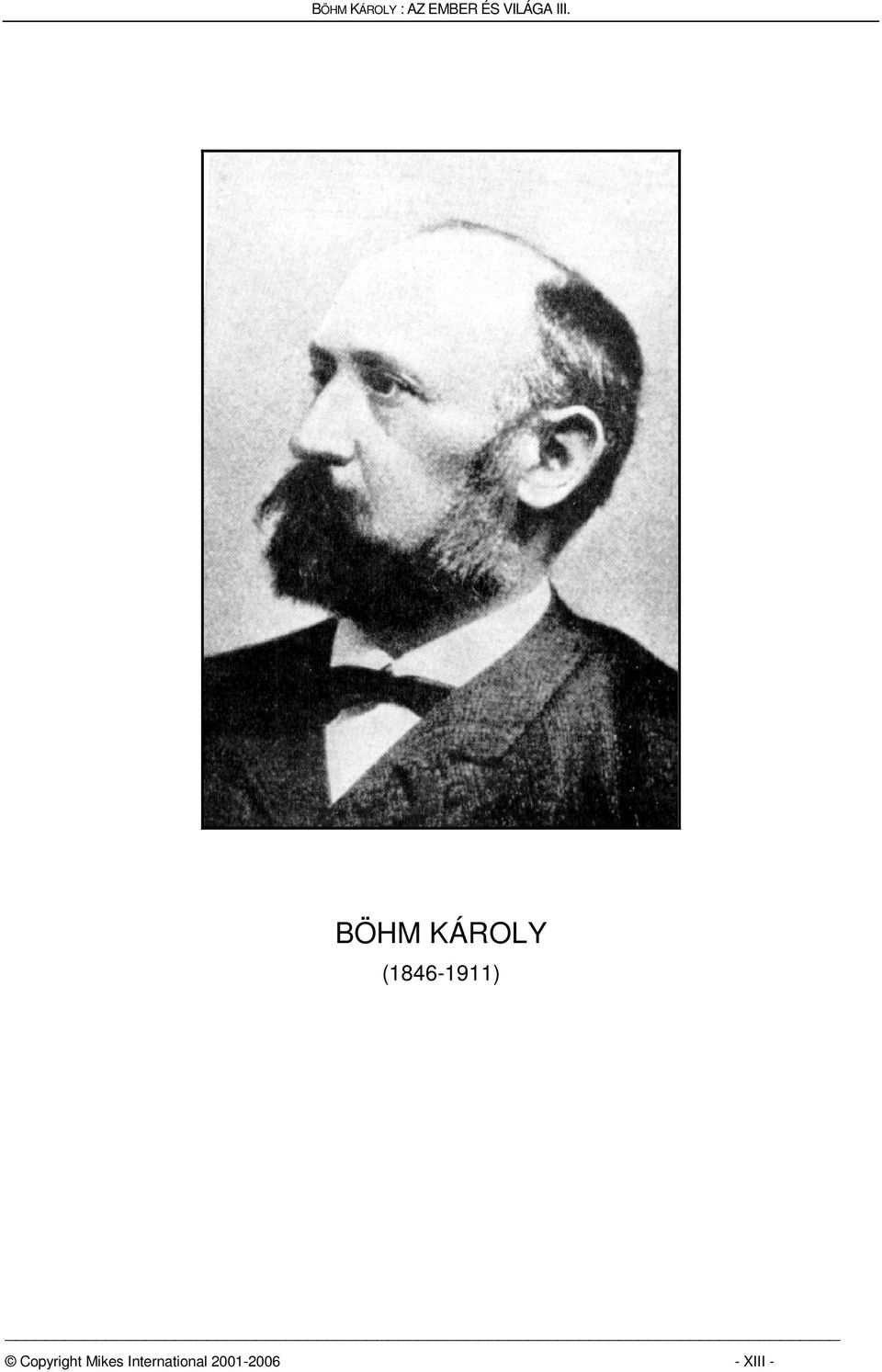 BÖHM KÁROLY (1846-1911)