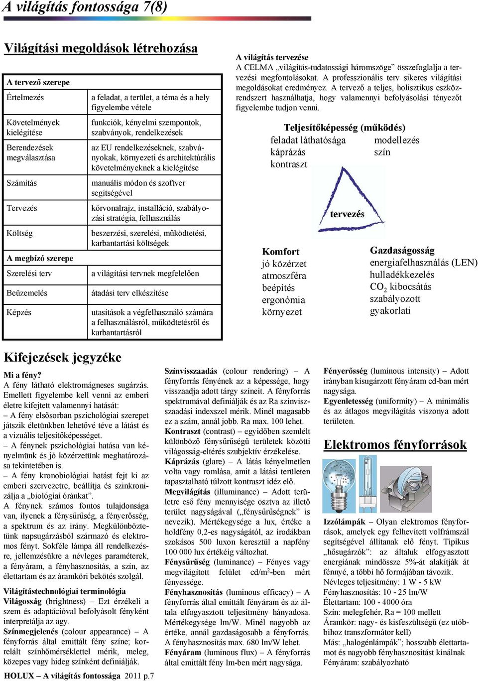 architektúrális követelményeknek a kielégítése manuális módon és szoftver segítségével körvonalrajz, installáció, szabályozási stratégia, felhasználás beszerzési, szerelési, működtetési,