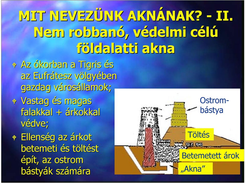 Eufrátesz völgyében gazdag városállamok; Vastag és magas falakkal +