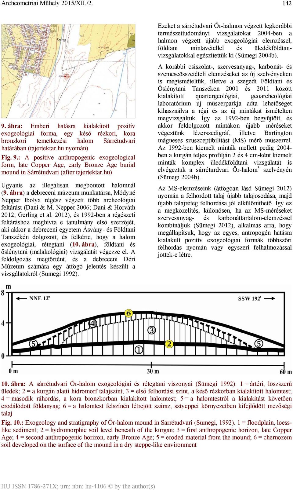 Nepper 2006; Dani & Horváth 2012; Gerling et al.