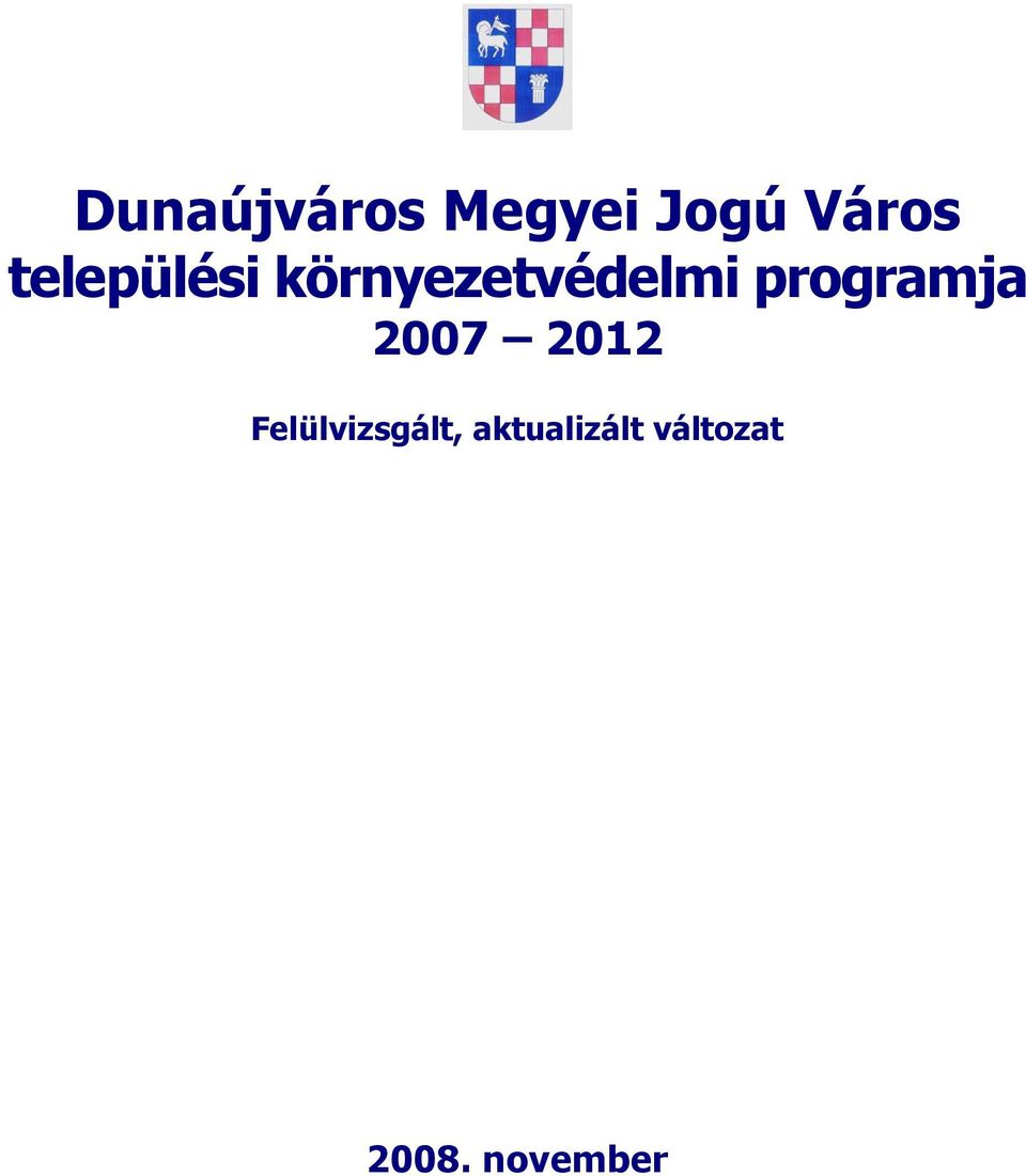 programja 2007 2012