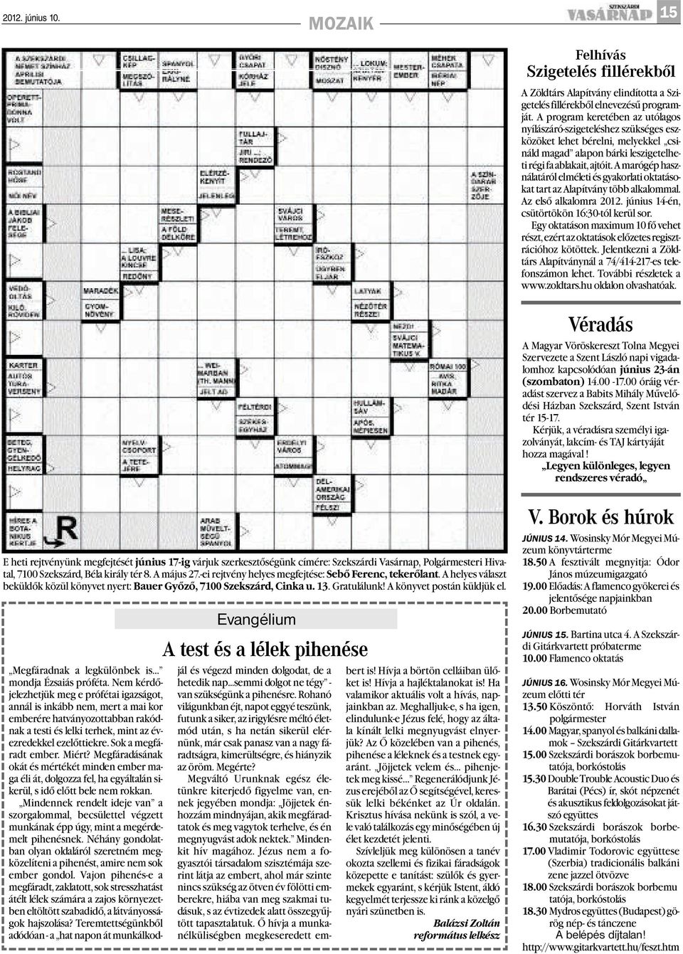 A marógép használatáról elméleti és gyakorlati oktatásokat tart az Alapítvány több alkalommal. Az elsõ alkalomra 2012. június 14-én, csütörtökön 16:30-tól kerül sor.