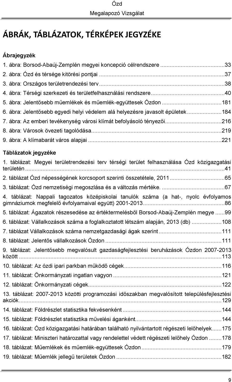 ábra: Jelentősebb egyedi helyi védelem alá helyezésre javasolt épületek... 184 7. ábra: Az emberi tevékenység városi klímát befolyásoló tényezői... 216 8. ábra: Városok övezeti tagolódása... 219 9.