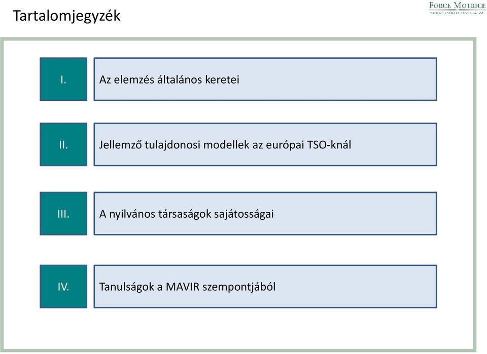 Jellemző tulajdonosi modellek az európai