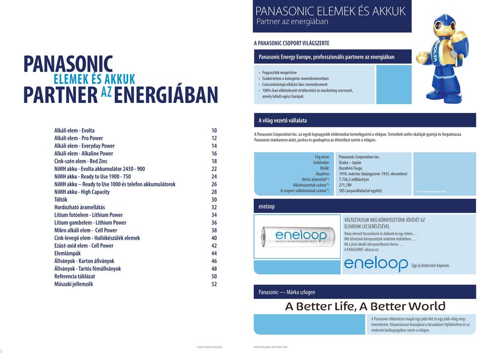 Evolta Alkáli elem - Pro Power Alkáli elem - Everyday Power Alkáli elem - Alkaline Power Cink-szén elem - Red Zinc NiMH akku - Evolta akkumulátor 2450-900 NiMH akku - Ready to Use 1900-750 NiMH akku