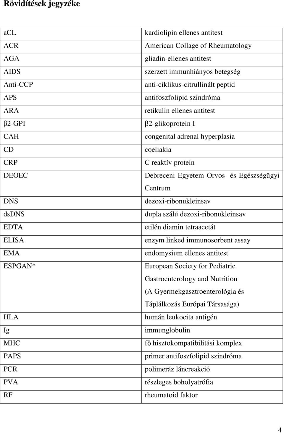 hyperplasia coeliakia C reaktív protein Debreceni Egyetem Orvos- és Egészségügyi Centrum dezoxi-ribonukleinsav dupla szálú dezoxi-ribonukleinsav etilén diamin tetraacetát enzym linked immunosorbent