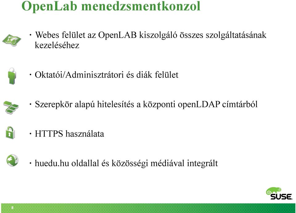 diák felület Szerepkör alapú hitelesítés a központi openldap