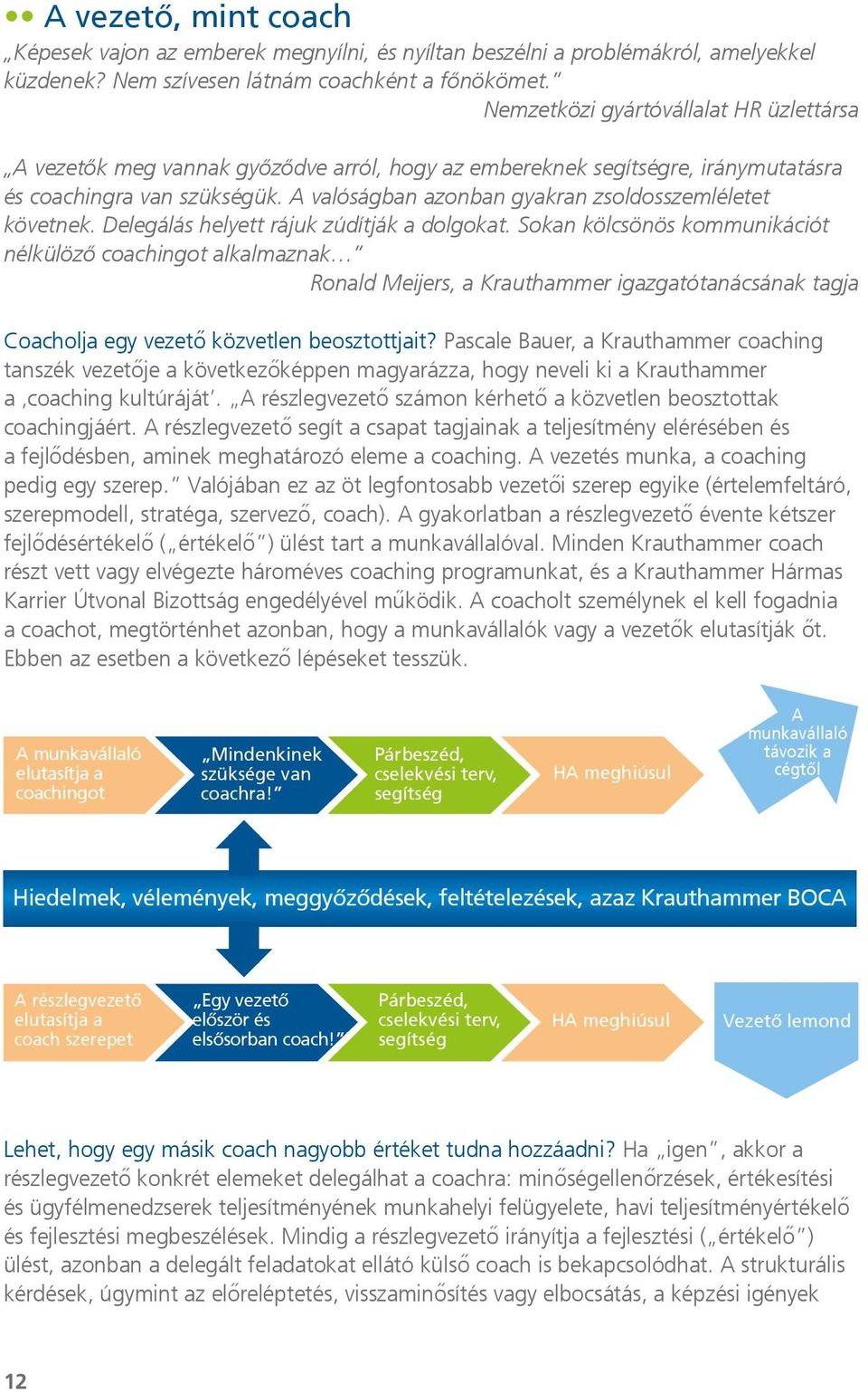 A valóságban azonban gyakran zsoldosszemléletet követnek. Delegálás helyett rájuk zúdítják a dolgokat.