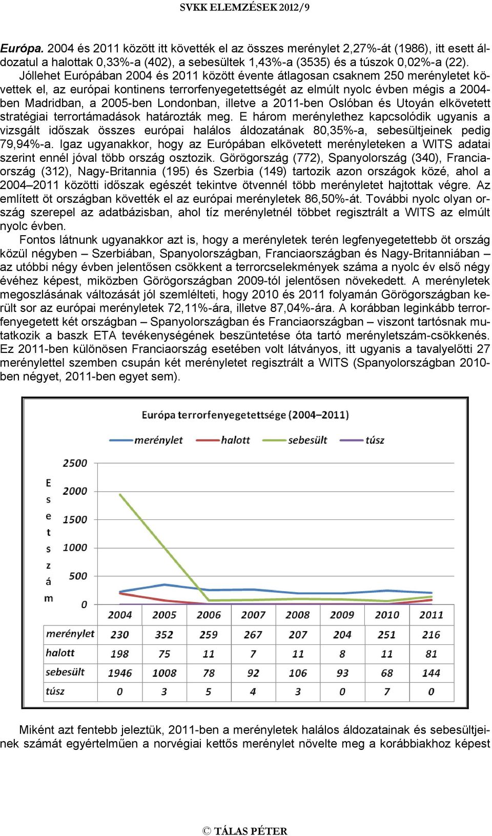 Londonban, illetve a 2011-ben Oslóban és Utoyán elkövetett stratégiai terrortámadások határozták meg.