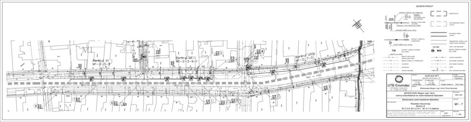 M1-2-3-9-1, M1-2-7-0 csatorna áll. Az Kft.