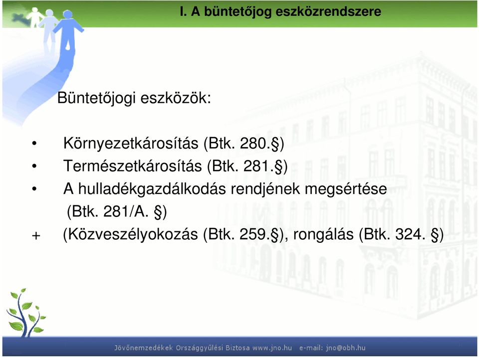 281. ) A hulladékgazdálkodás rendjének megsértése (Btk.