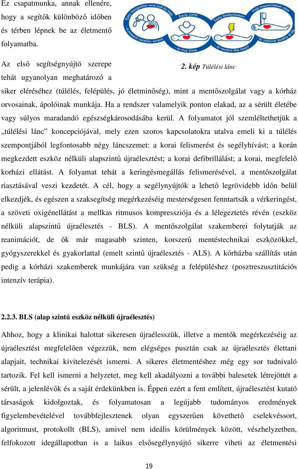 Ha a rendszer valamelyik ponton elakad, az a sérült életébe vagy súlyos maradandó egészségkárosodásába kerül.